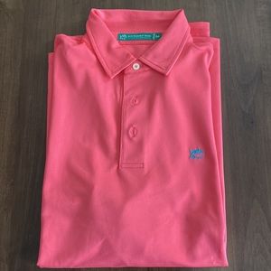 Southern Tide Club pink polo worn once